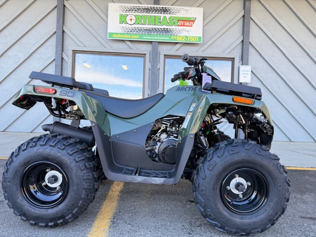 2026 Arctic Cat Alterra 90 Youth ATV Marsh Green
