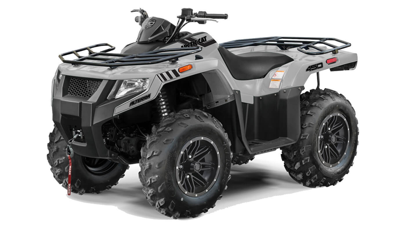 2026 Arctic Cat Alterra 450 Limited Tungsten