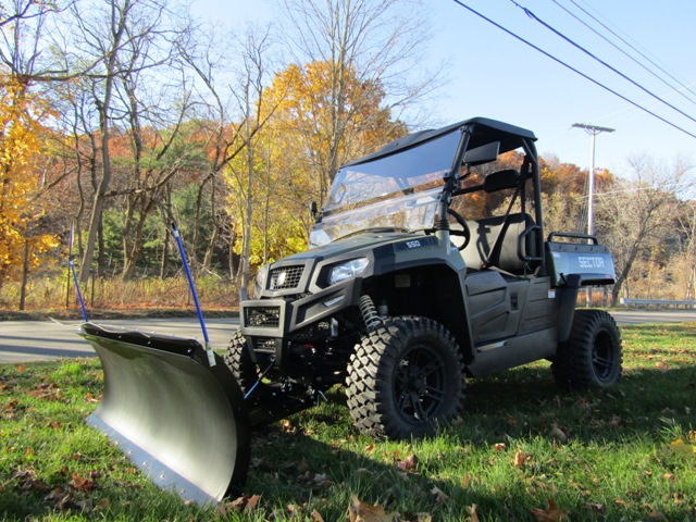 New Hisun Sector 550 4WD with Free Snow Plow Package