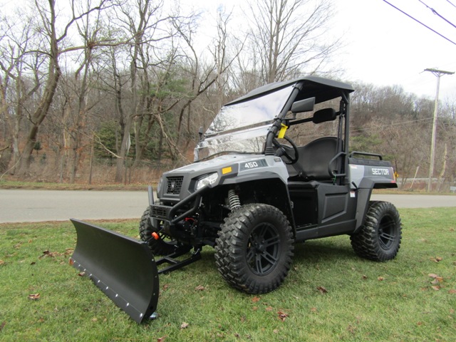 Hisun Sector 450 4WD with Snow Plow Package