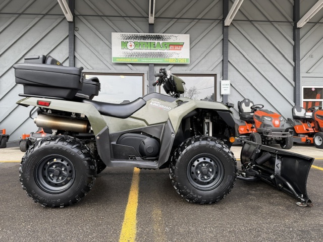 2022 Suzuki LT-A KingQuad 750 AXi-EPS 4WD with Plow Package
