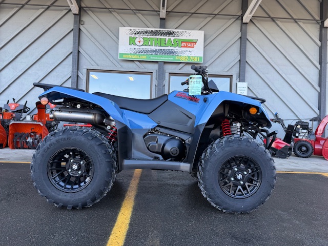 2025 Suzuki LT-A KingQuad 400 ASI SE 4WD Blue Gray *Special*