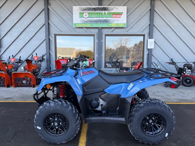 2025 Suzuki LT-A KingQuad 400 ASI SE 4WD Armored Blue Gray