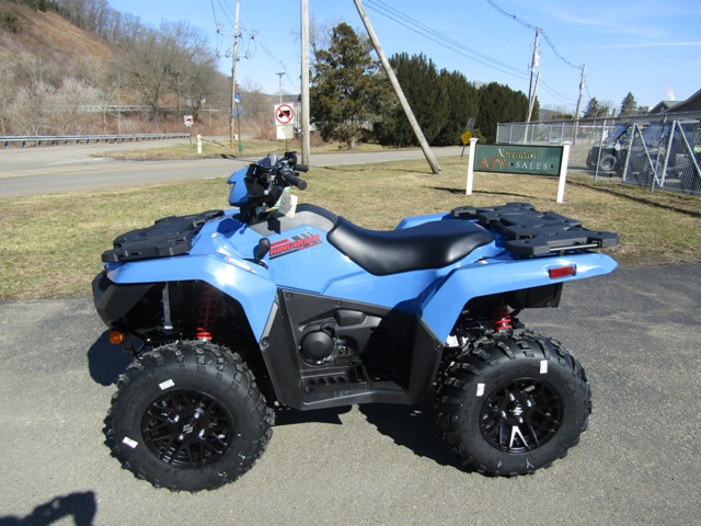 2024 Suzuki LT-A KingQuad 750 AXi SE+EPS 4WD Gray Blue