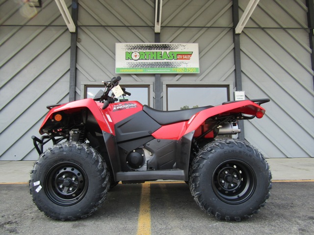 2025 Suzuki LT-A KingQuad 400 ASi 4WD Sporty Flame Red