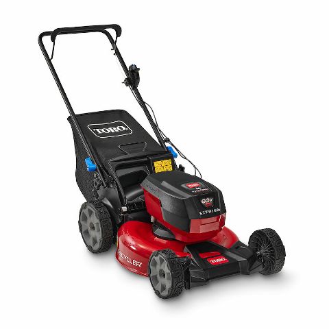  Toro 60V Max 21 in. (53 cm) Recycler w/SmartStow Push Lawn Mower with 4.0Ah Battery