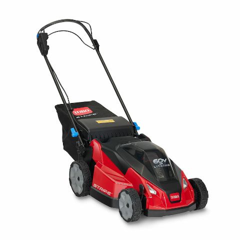  Toro 60V MAX 21 in. (53 cm) Stripe Dual-Blades Self-Propelled Mower - 7.5Ah Battery/Charger Included