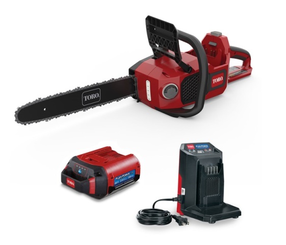  Toro 16" Electric Chainsaw with 60V Max Battery Power
