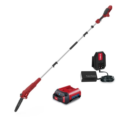  Toro 10" Electric Pole Saw with 60v max battery 