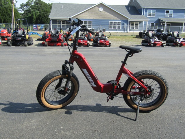 2022 Aventon Sinch Step- Through Bonfire Red