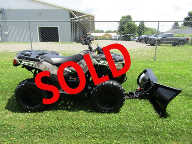 2016 Arctic Cat Alterra 550XT 4WD with Snow Plow Package Camo