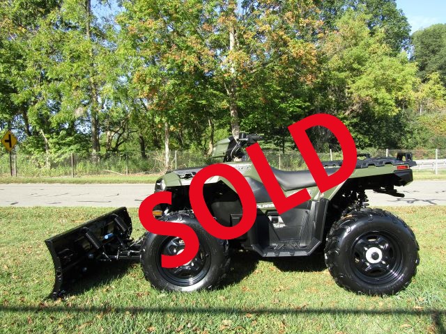 2020 Polaris Sportsman 850 XP AWD with Snow Plow Package Green 