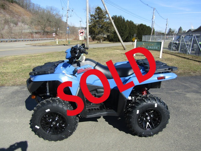 2024 Suzuki LT-A KingQuad 750 AXi SE+EPS 4WD Gray Blue