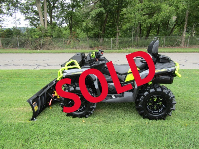 2021 Can-Am Outlander 1000 XMR 4WD with Snow Plow Package