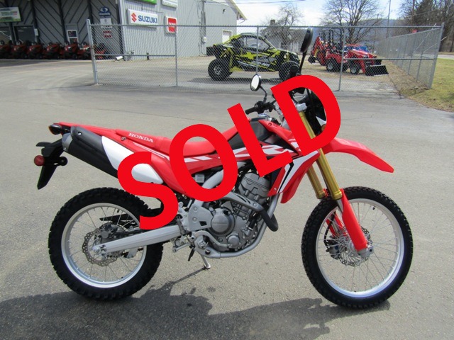 2018 Honda CRF250L DualSport Red