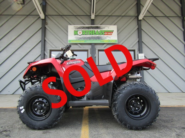 2025 Suzuki LT-A KingQuad 400 ASi 4WD Sporty Flame Red