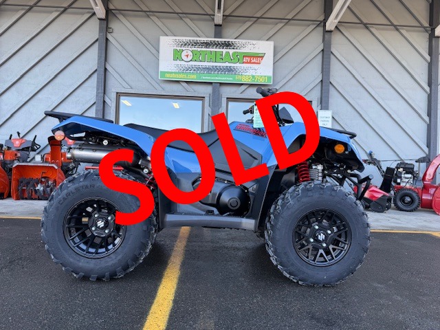 2025 Suzuki LT-A KingQuad 400 ASI SE 4WD Blue Gray *Special*