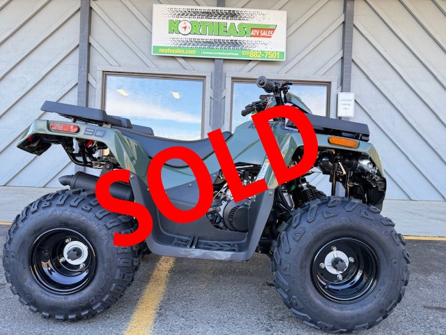 2026 Arctic Cat Alterra 90 Youth ATV Marsh Green