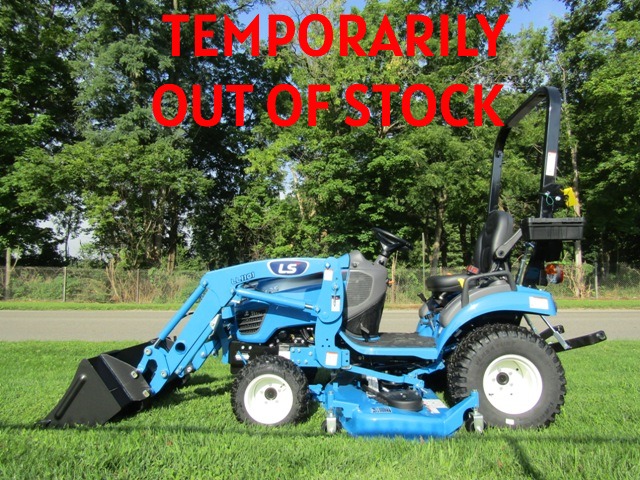  LS MT125 4WD Tractor with Loader and Mower
